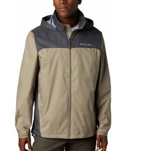 Columbia Men's Windbreaker - Gray and Tan